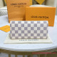 N41625 Emilie Wallet Damier Azur Canvas