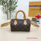 M81085 Nano Speedy Monogram Canvas (Authentic Quality)