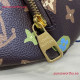 M24858 Rush Bumbag Chocolate (Authentic Quality)