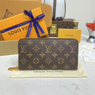 M41894 Zippy Wallet Rose Ballerine Pink(Authentic Quality)