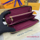 M41895 Zippy Wallet Fuchsia Pink(Authentic Quality)