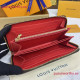 M41896 Zippy Wallet Coquelicot Red (Authentic Quality)