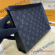 M61692 Pochette Voyage MM Monogram Eclipse Canvas (Authentic Quality)