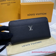 M62622 Lockme Zippy Wallet (Black)