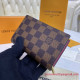 N60381 Juliette Wallet Damier Ebene Canvas 