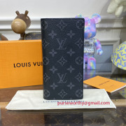 M61697 Brazza Wallet Monogram Eclipse Canvas