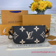 M45777 Multi Pochette Accessoires Bicolor Monogram Empreinte (Authentic Quality)