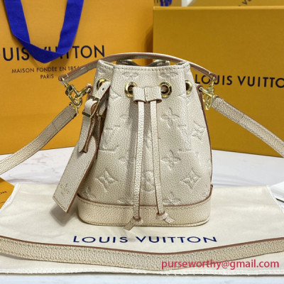 M81463 Nano Noé Monogram Empreinte Leather 