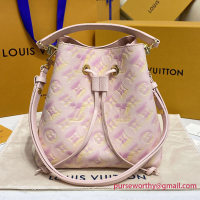 M46174 Néonoé BB Monogram Empreinte Leather (Pink)