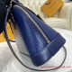M40855 Alma BB Epi Leather Handbag (Indigo)