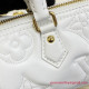M59827 Papillon BB Bubblegram Leather Handbag (Snow)