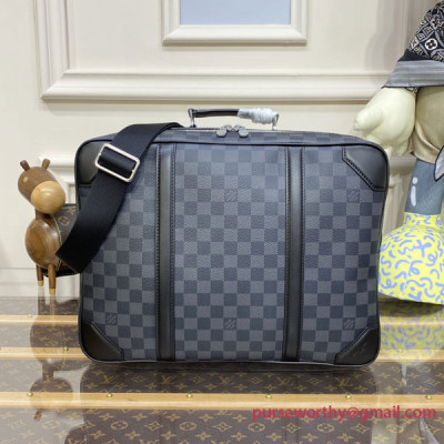 N50051 Briefcase Backpack Damier Graphite Canvas