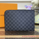 N60113 Pochette Jour PM Damier Graphite Canvas