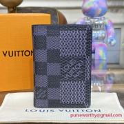 N60431 Pocket Organizer Damier Graphite Canvas