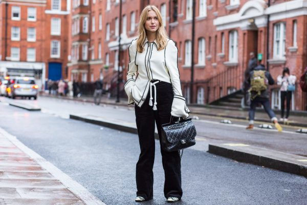 Woman-holding-bag
