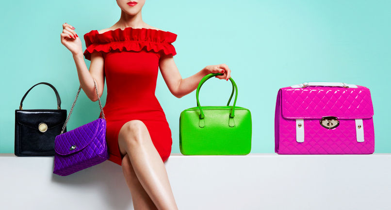 Handbags Red Dress