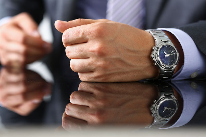 Luxury suit watch