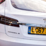 Tesla Number Plate