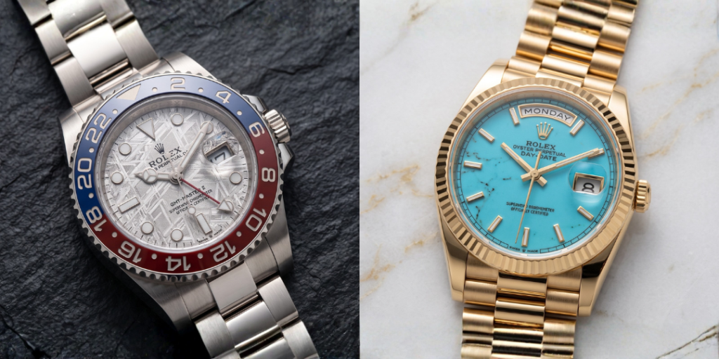 Rolex Meteorite vs Stone Dial