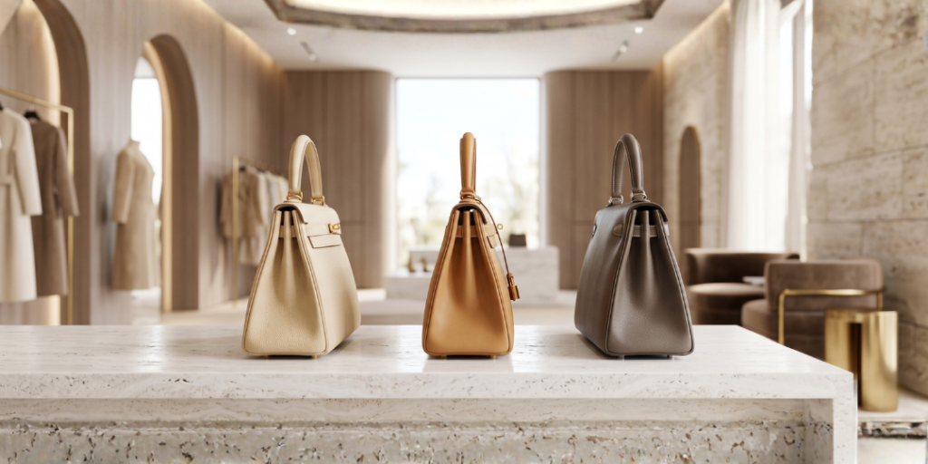 Hermès Neutral Colour Bags